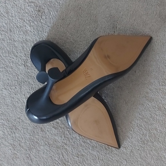 Zara black heels size 7.5 - Picture 5 of 7